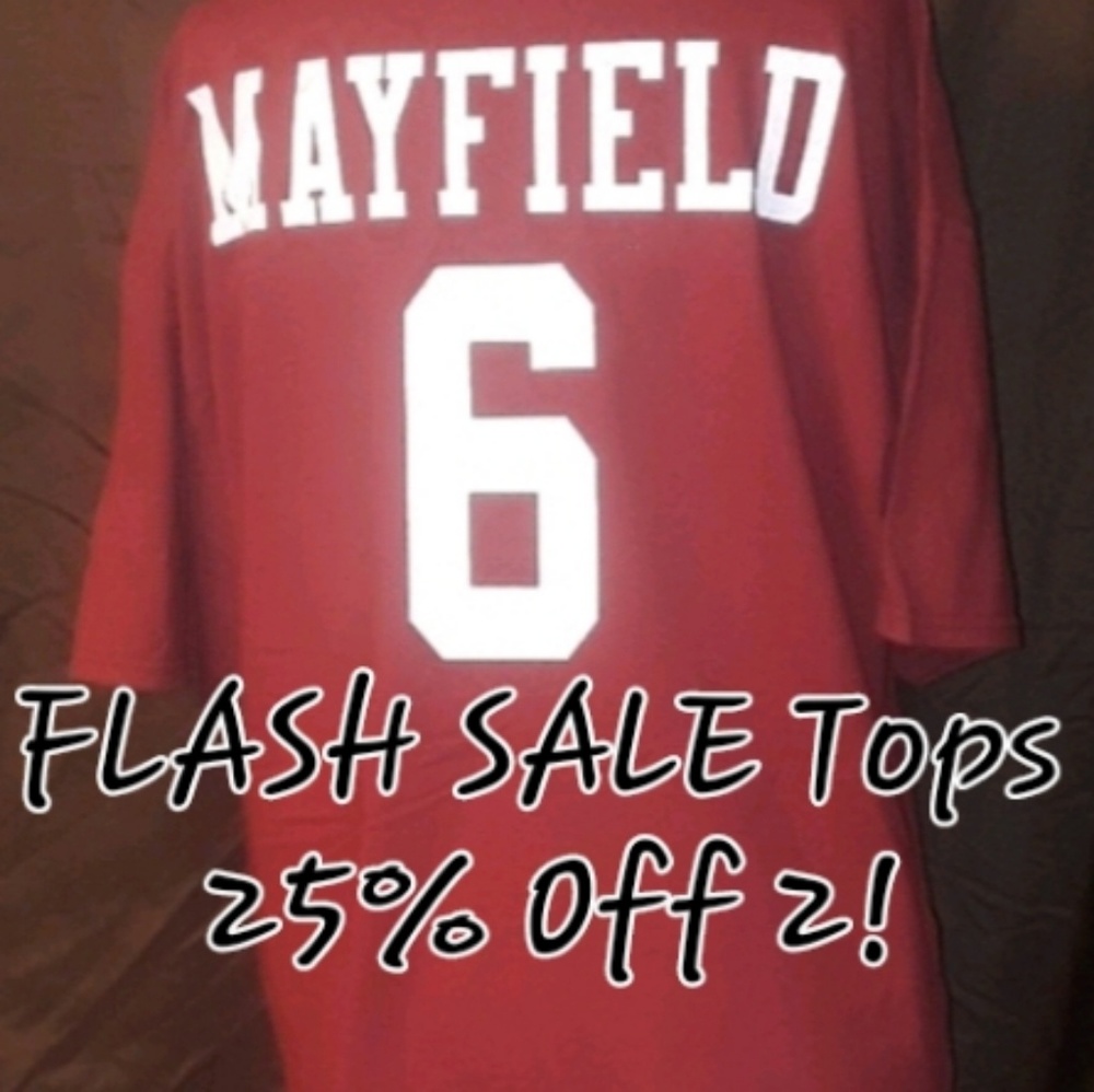 **"Oklahoma 6/Mayfield 6" Custom print Graphic Tee